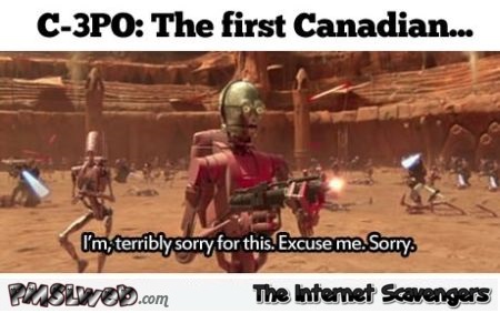 CP30 the first Canadian humor