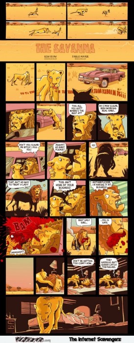 The Savanna funny comic
