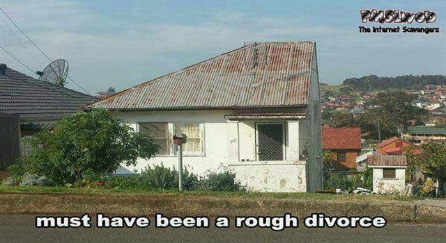 The  divorce must have been rough meme