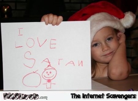 I love Satan funny spelling fail @PMSLweb.com