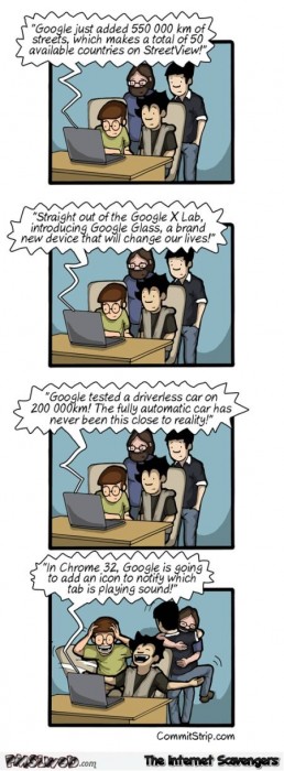 Funny Google Chrome cartoon