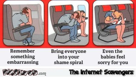 Funny plane safety guide strip @PMSLweb.com