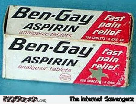 Ben gay aspirin