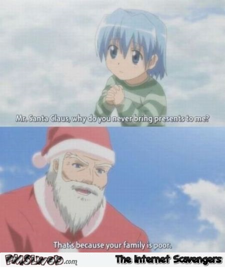 Sad truth about Santa Claus humor @PMSLweb.com