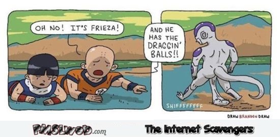 Naughty Dragon ball humor @PMSLweb.com