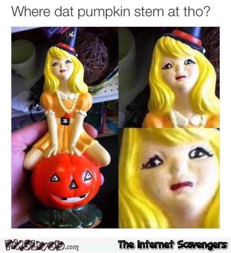 Where’s the pumpkin stem humor @PMSLweb.com