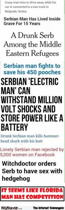 Funny Serbian Man