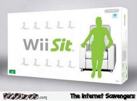 Funny Nintendo wii sit @PMSLweb.com