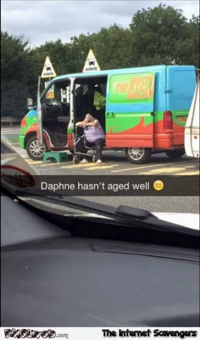 Daphne has not aged well humor