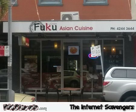 Hilarious Asian restaurant name @PMSLweb.com
