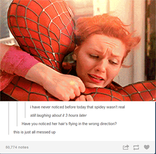 Funny Spiderman movie flaws @PMSLweb.com