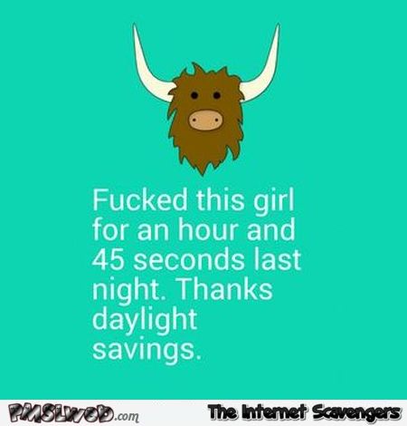 Thanks daylight savings funny quote