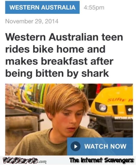 Funny news in Australia