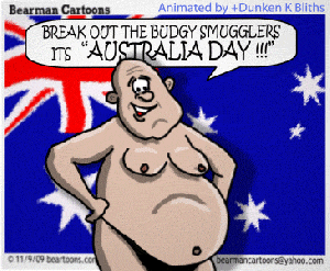 Funny Australia day animation – Aussie humor @PMSLweb.com