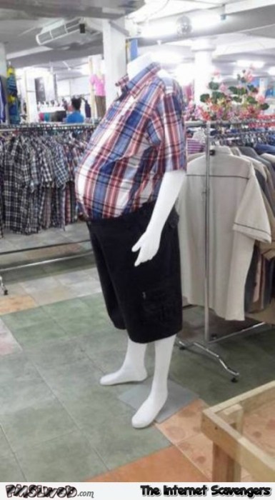 Funny beer belly fashion
