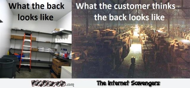 Retail storage humor @PMSLweb.com