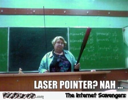 Funny laser pointer meme @PMSLweb.com