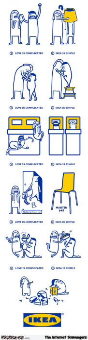 Love is complicated by Ikea
