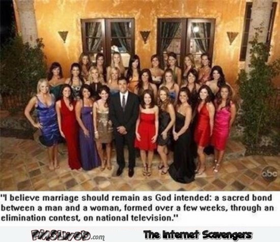 Reality shows and marriage joke