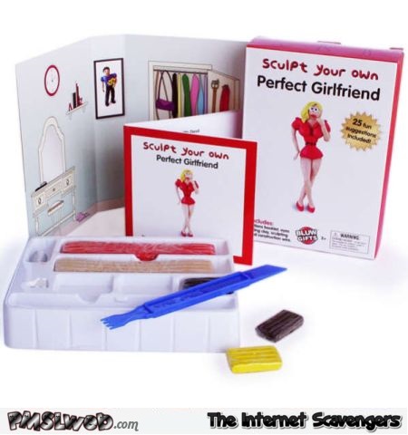 Sculpt your own perfect girlfriend kit @PMSLweb.com