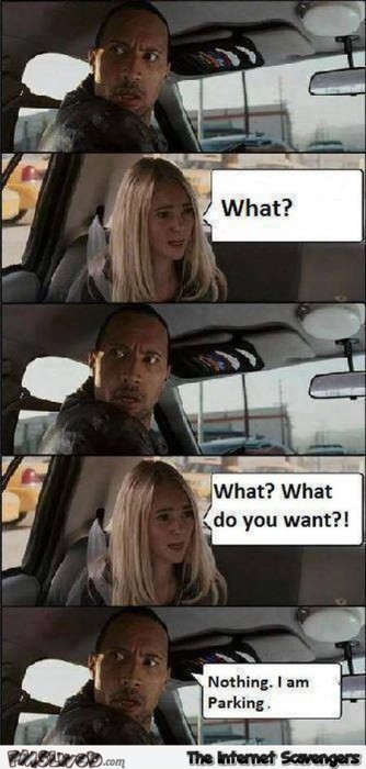 Funny the rock driving meme