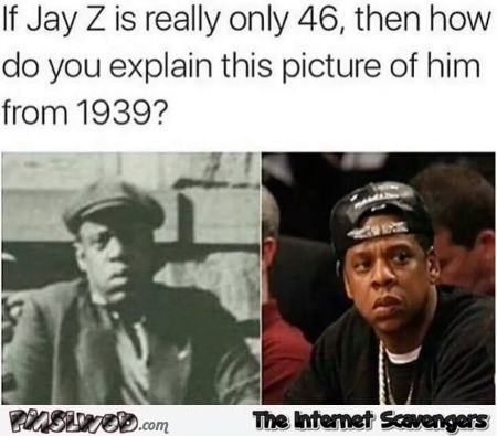 Jay Z in 1939 humor