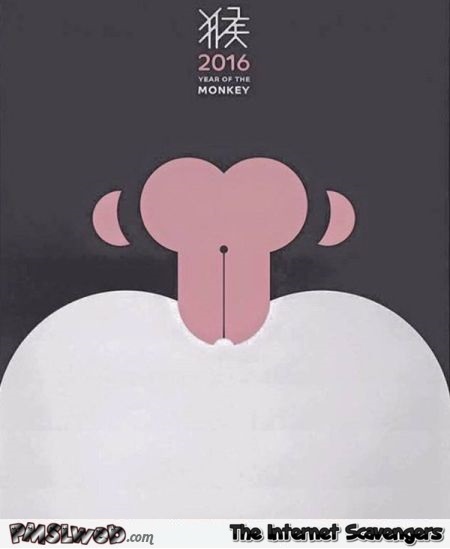 Funny 2016 year of the monkey poster – Funny images @PMSLweb.com