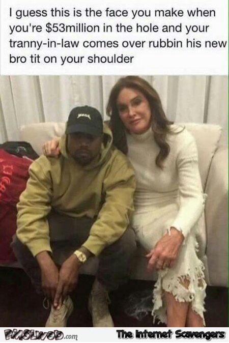 Funny Kenny West and Caitlyn Jenner @PMSLweb.com