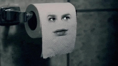 Toilet paper is a live humor @PMSLweb.com