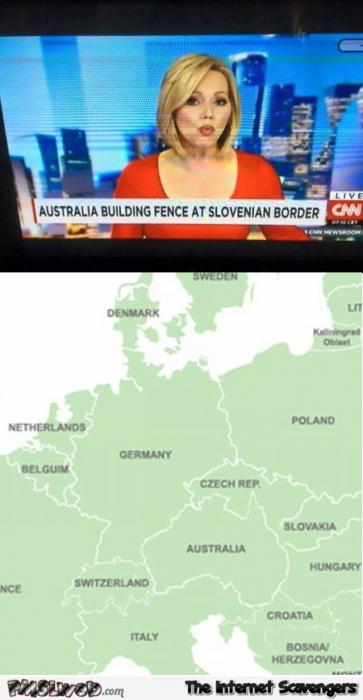 Funny CNN geography fail
