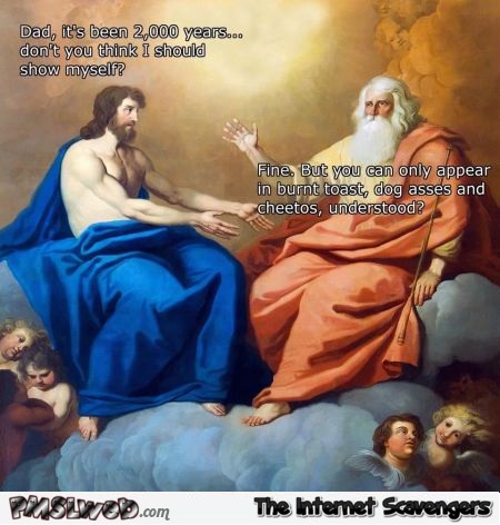 Funny conversation between jesus and God @PMSLweb.com