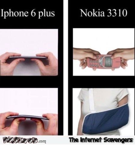 iPhone versus Nokia humor @PMSLweb.com