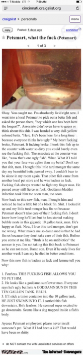 Funny petsmart betta fish story