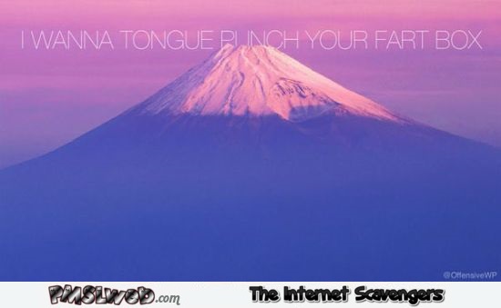 Funny volcano offensive wallpaper @PMSLweb.com