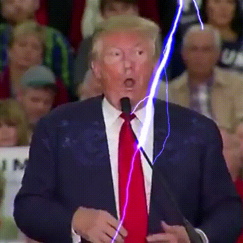 Trump gets electrocuted humor – LMAO pictures @PMSLweb.com