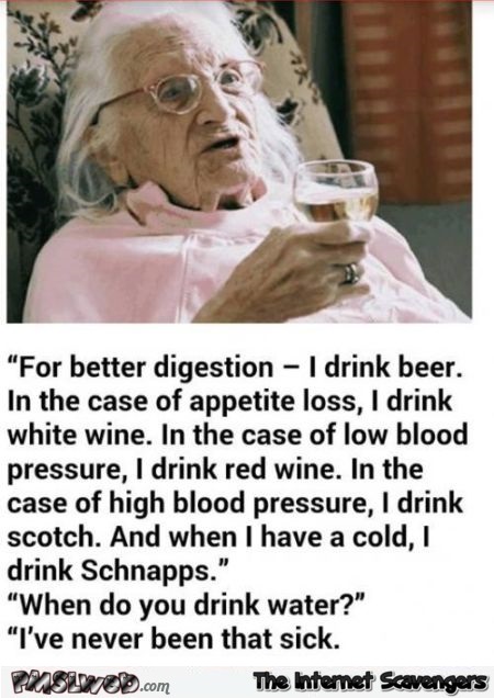 Funny grandma digestion joke @PMSLweb.com