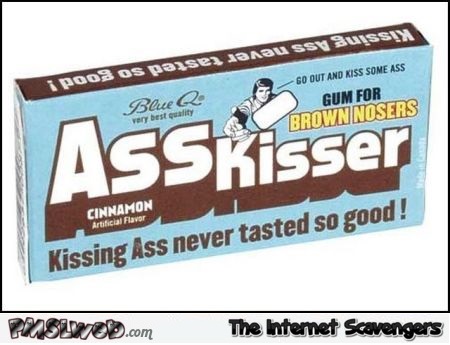 Funny ass kisser gums @PMSLweb.com