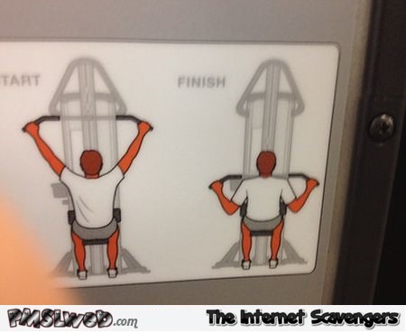 Funny gym explanation fail – Hilarious daily pictures @PMSLweb.com