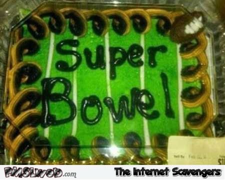 Funny super bowel cake fail @PMSLweb.com