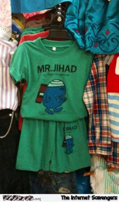 Funny Mr Jihad kid clothes
