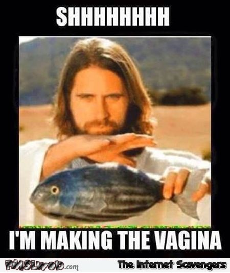 Creation of the vagina funny meme @PMSLweb.com