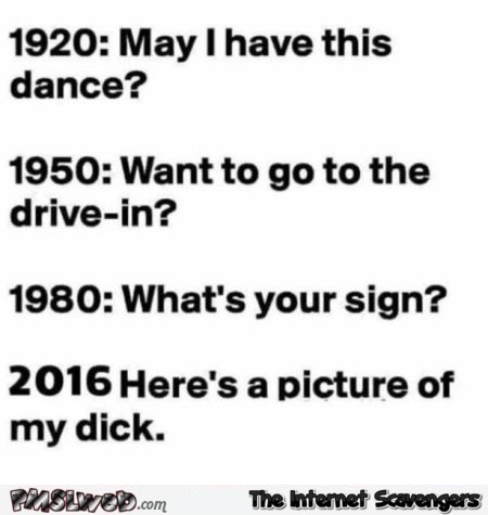Flirting through the ages humor – Humorous TGIF @PMSLweb.com