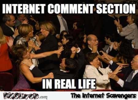 Internet comment section meme – Wacko Wednesday @PMSLweb.com