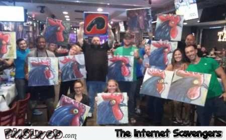 Paint a cock humor @PMSLweb.com
