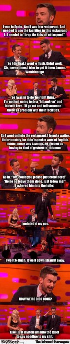 Funny Spanish poo story