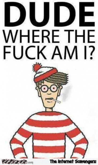 Waldo is high humor