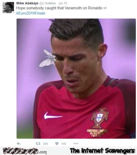 Funny Ronaldo final Pokemon joke @PMSLweb.com