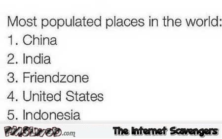 Most populated places in the world humor – Sunday guffaws @PMSLweb.com