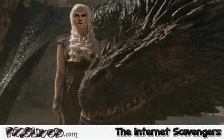 Bale queen of dragons humor @PMSLweb.com