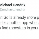 Pokemon Go is like Tinder funny tweet @PMSLweb.com